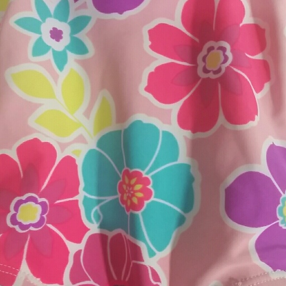 Floral Ruffle & Bow One Piece Swimsuit - Picture 4 of 8